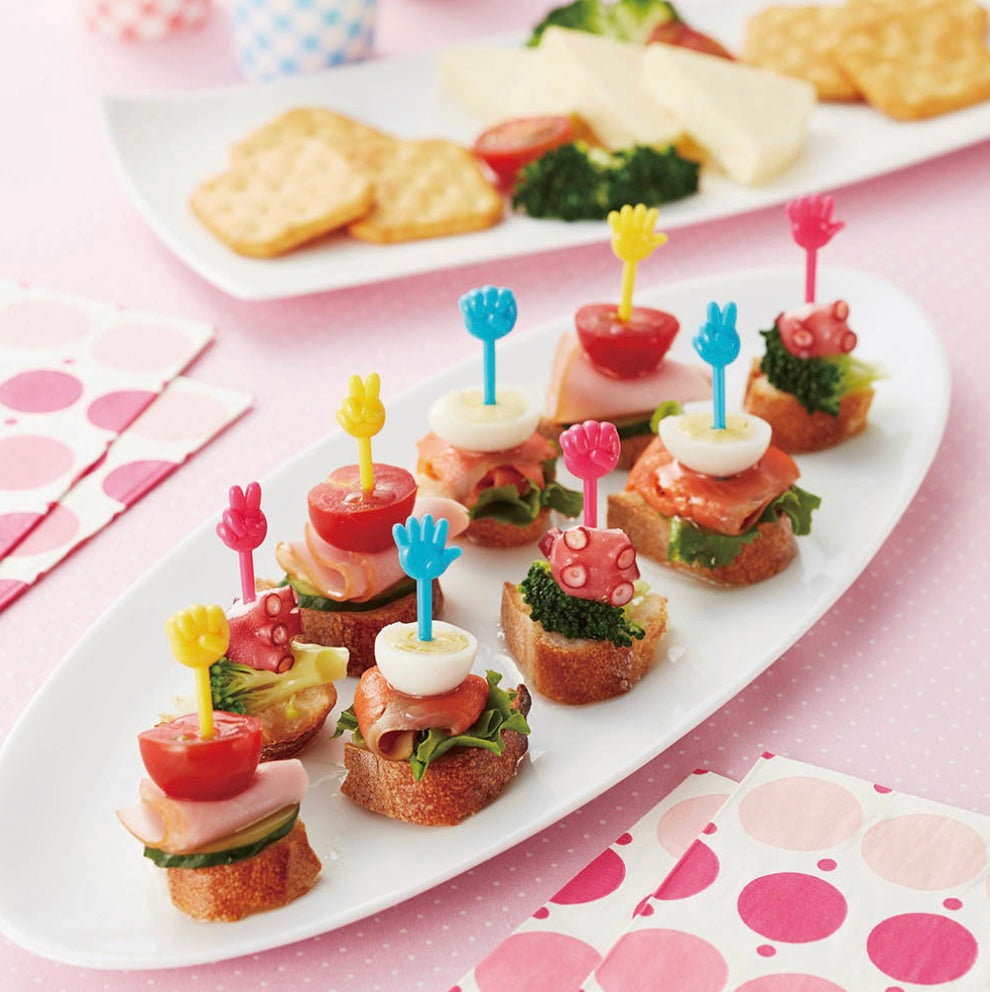 9 db mini nyárs - Kő, papír, olló