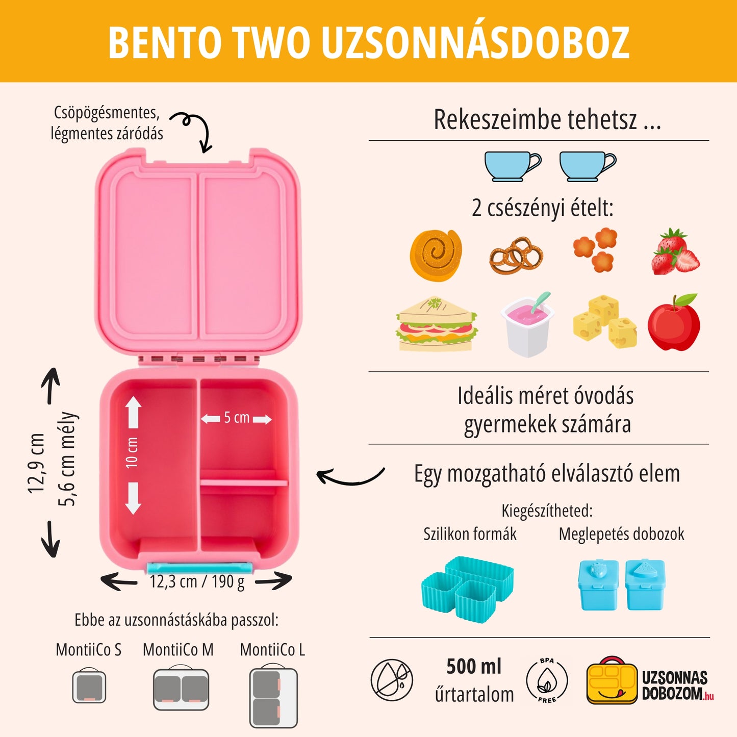 Bento Two - Strawberry