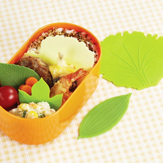 Szilikon elválasztó szett (5 db) - Salátalevél és falevél