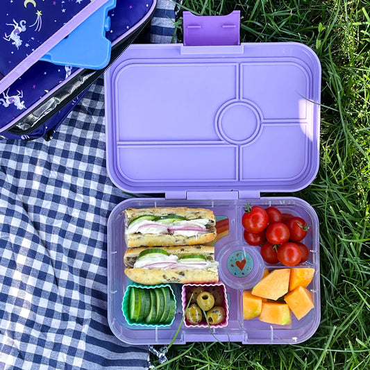 Yumbox Tapas XL Seville Purple / Rainbow (4 rekeszes)
