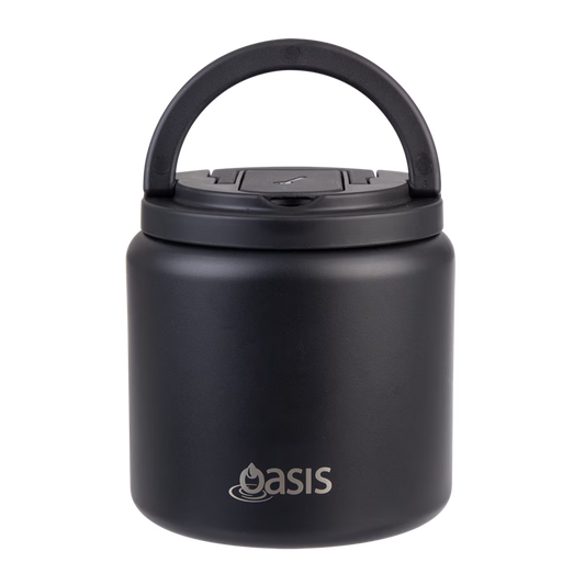 Oasis rozsdamentes acél ételtermosz kanál-villával 700 ml (több színben)