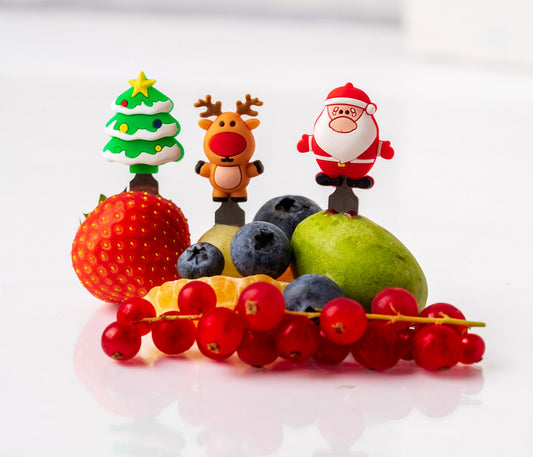 3 db mini villa rozsdamentes acélból - Karácsony (5 cm)