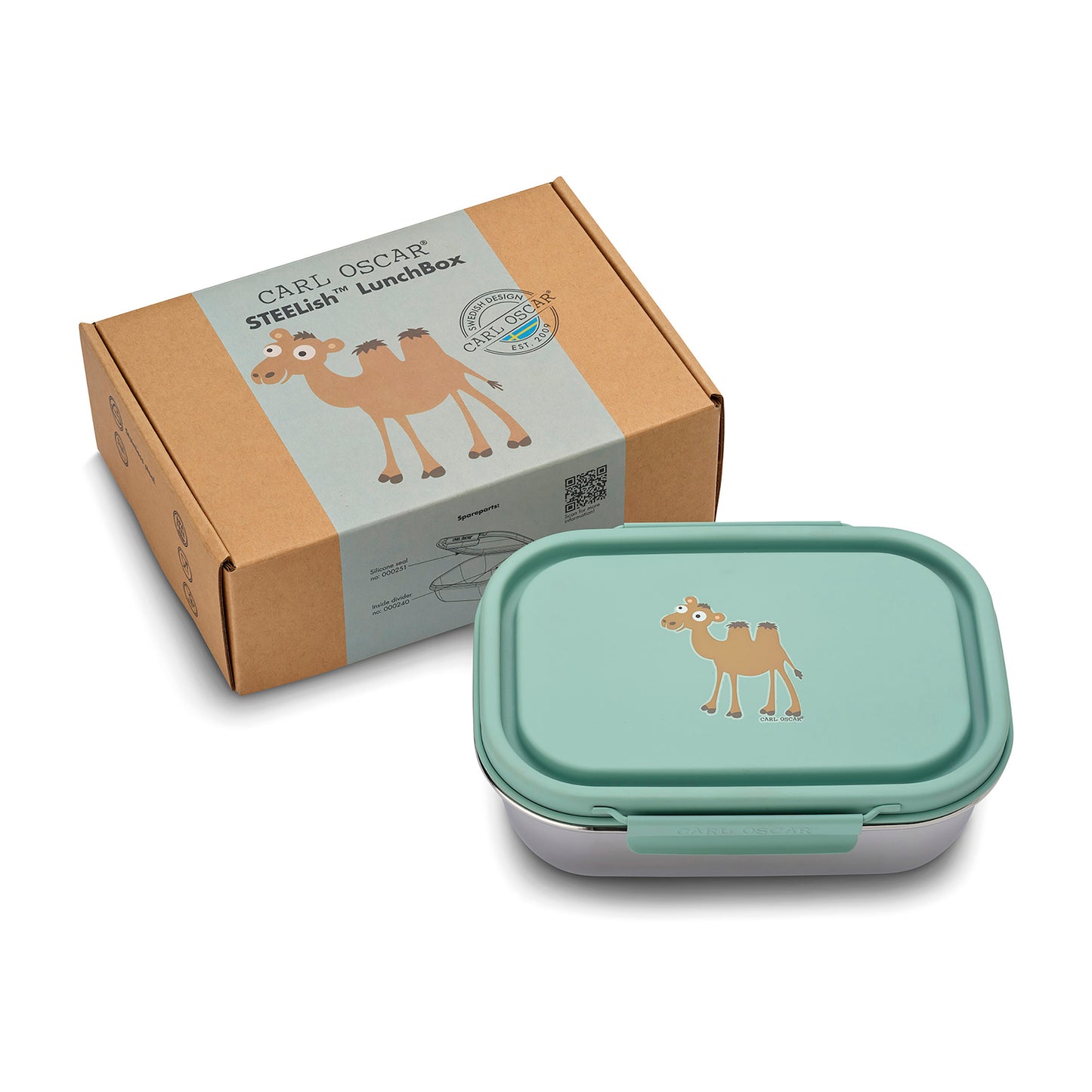 Carl Oscar STEELish rozsdamentes uzsonnásdoboz (több színben)