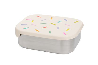 Lunchbox The Cotton Cloud din oțel inoxidabil - Confetti