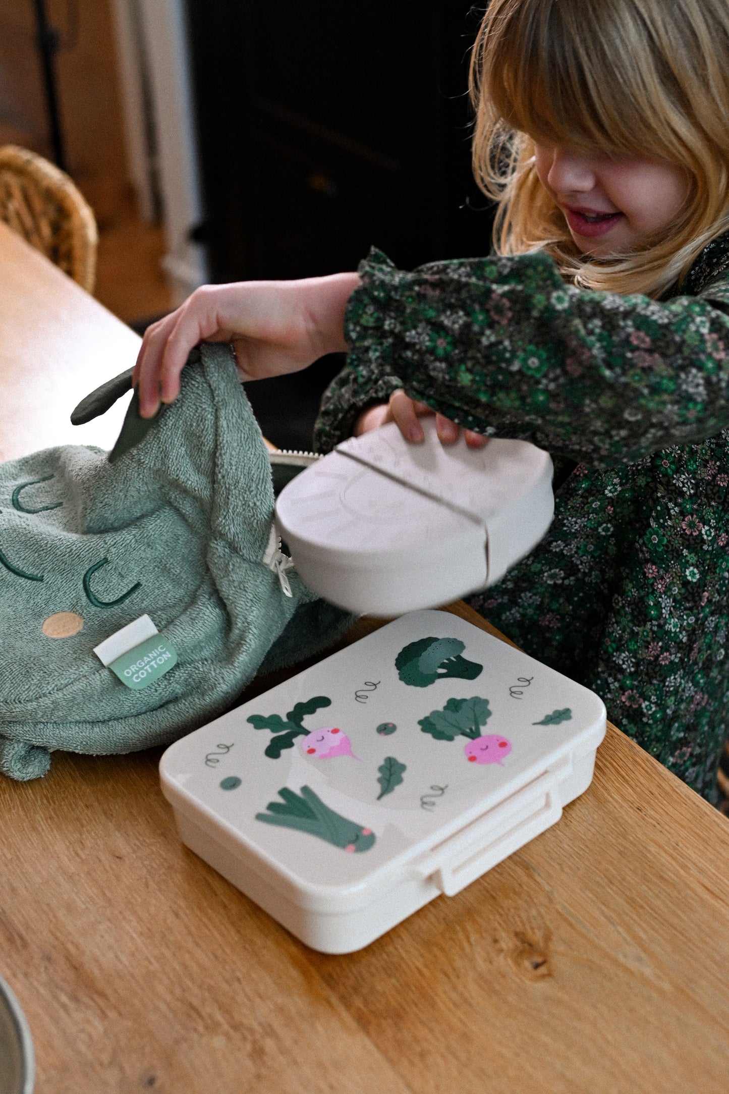 The Cotton Cloud tritán uzsonnásdoboz - Veggie Pals