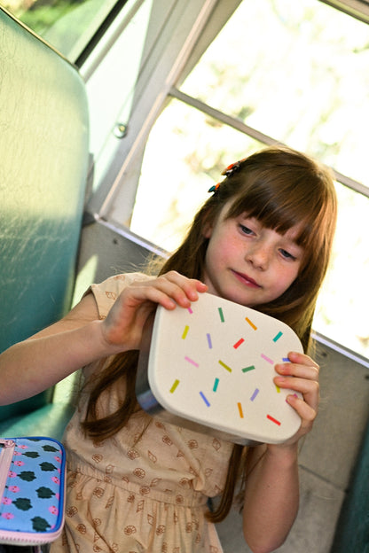 Lunchbox The Cotton Cloud din oțel inoxidabil - Confetti