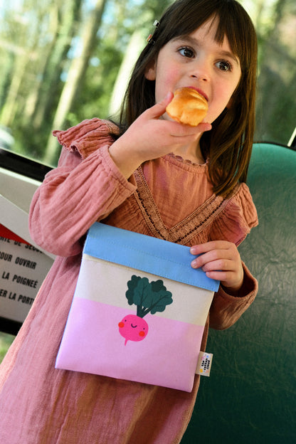Ambalaj pentru sandvișuri The Cotton Cloud - Veggie Pals