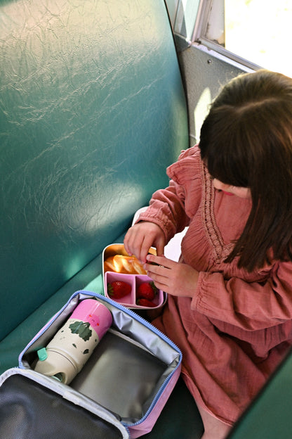 Lunchbox The Cotton Cloud din oțel inoxidabil - Veggie Pals