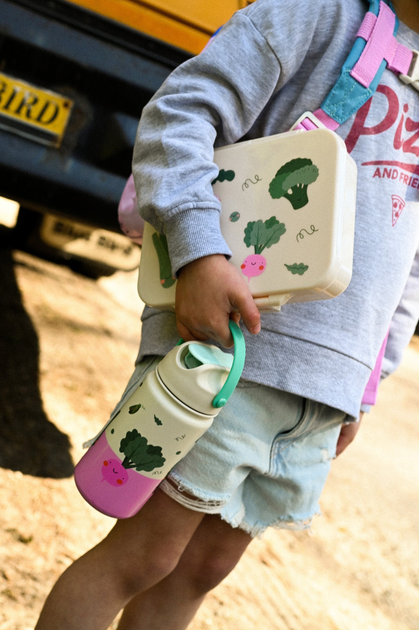 The Cotton Cloud tritán uzsonnásdoboz - Veggie Pals