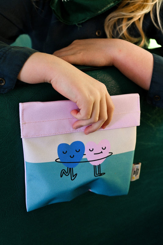 The Cotton Cloud szendvicstartó - Dancing Hearts