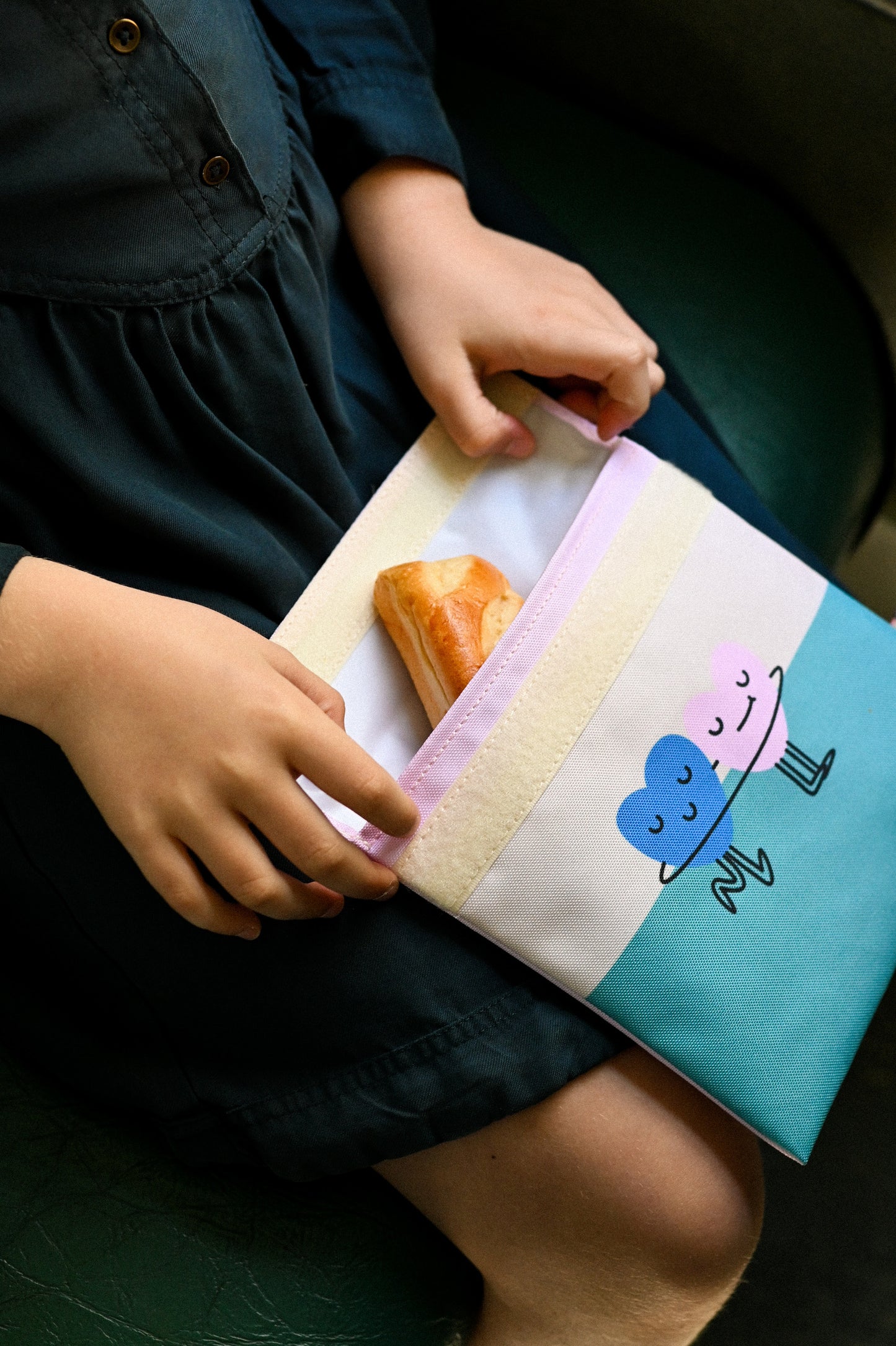 The Cotton Cloud szendvicstartó - Dancing Hearts