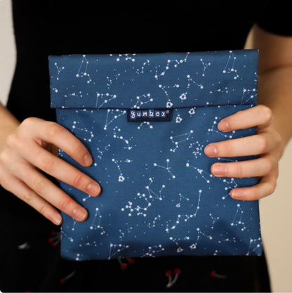 Ambalaj pentru sandviș Yumbox Pochette - Vichy Blue