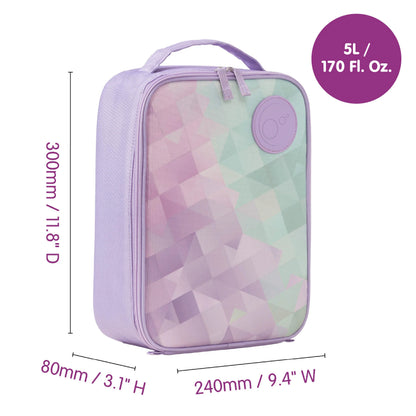 b.box hőszigetelt uzsonnástáska – Lilac garden