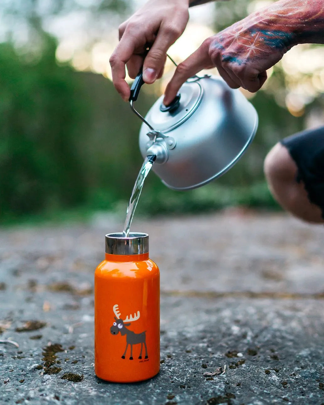 Carl Oscar 350 ml gyerektermosz (2 fajta kupakkal)