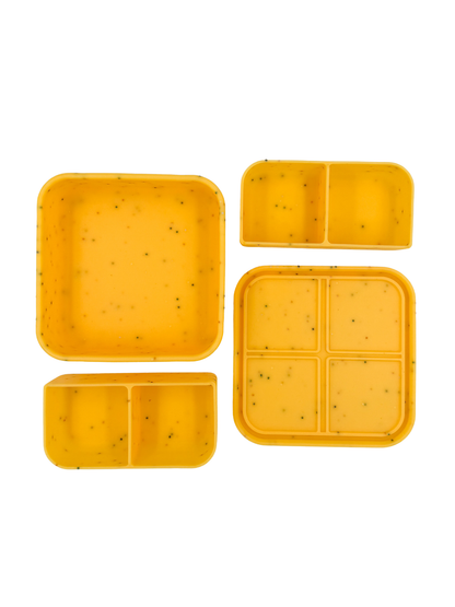AbC Lunchies Flexi Bento Mate 4 szilikon uzsonnásdoboz (több színben)