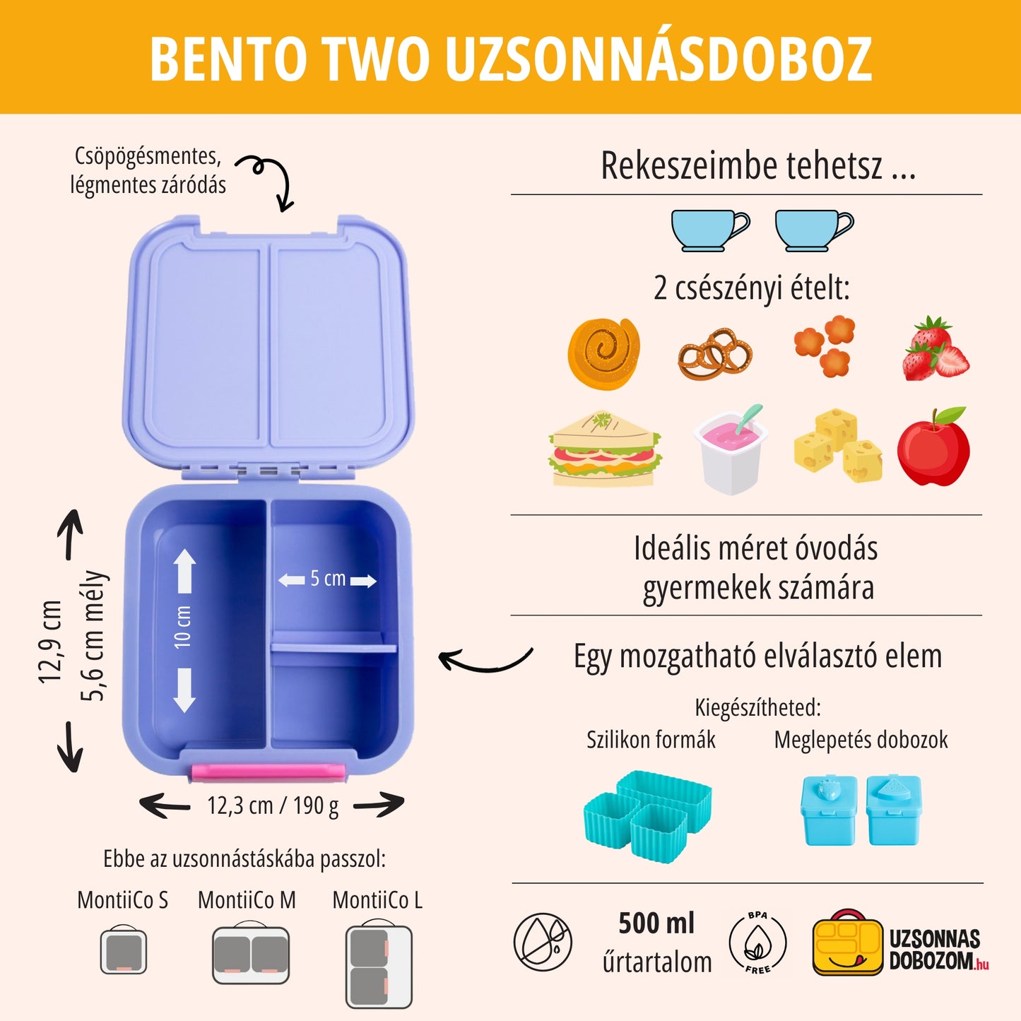 Bento Two - Grape