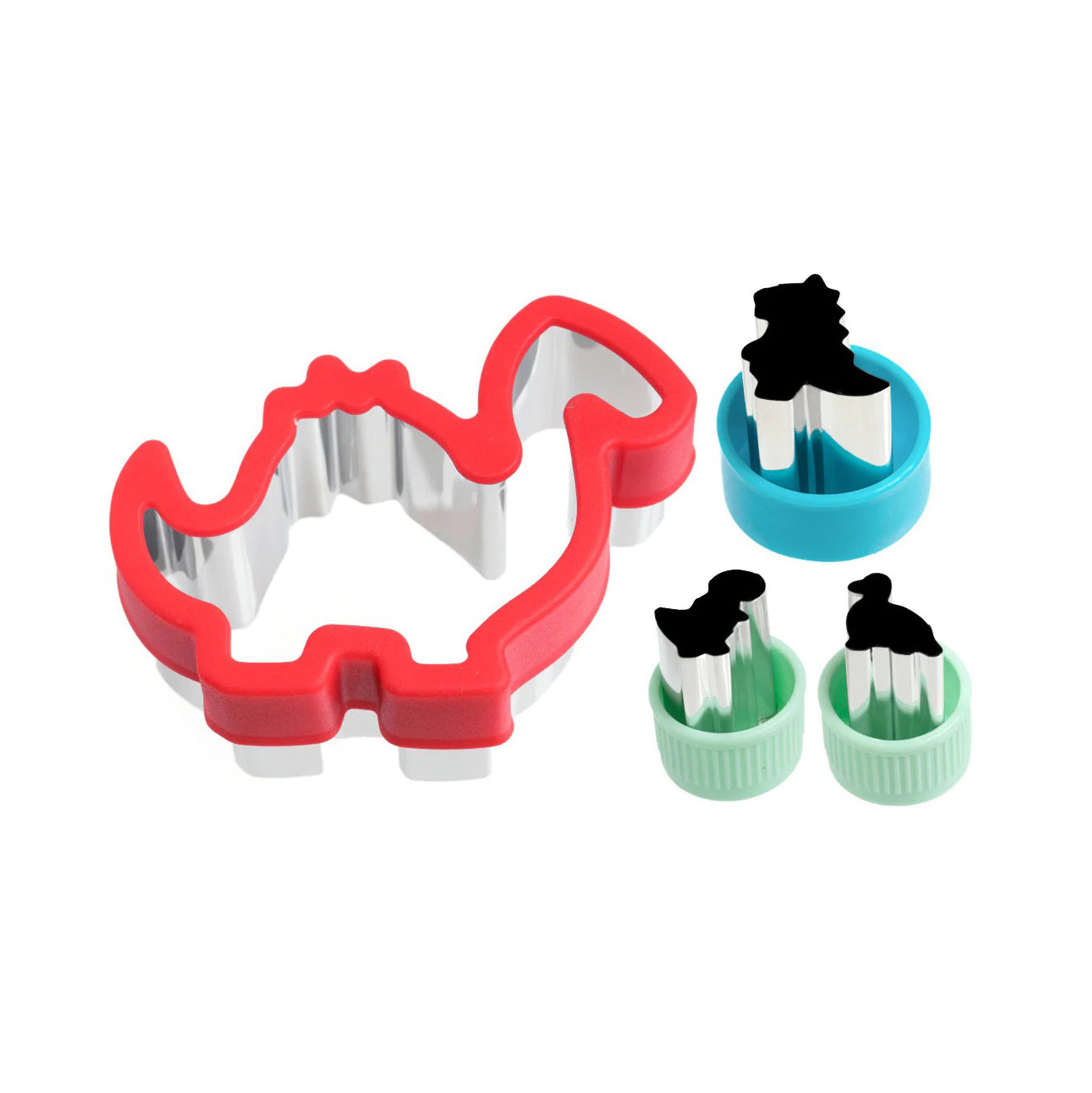 Szendvics kiszúró - Dinoszauruszok (4 db)