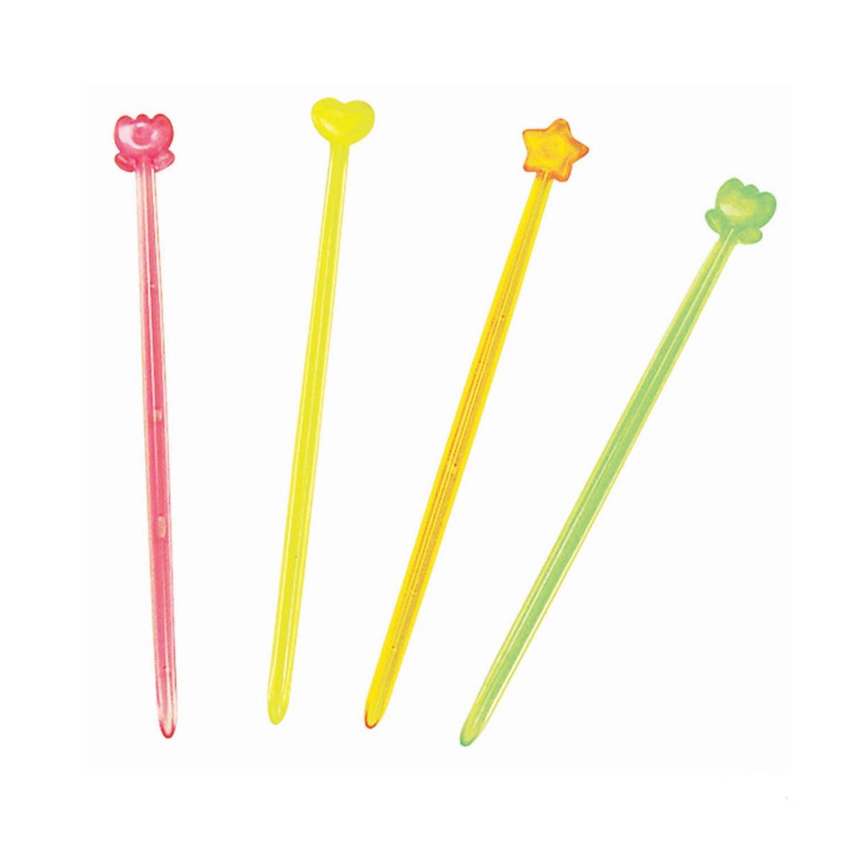 100 db nyárs - tulipán, csillag, szív