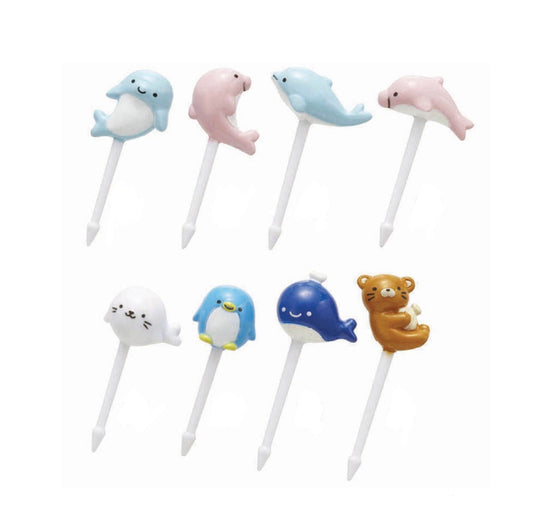 8 db mini nyárs - delfinek és barátaik