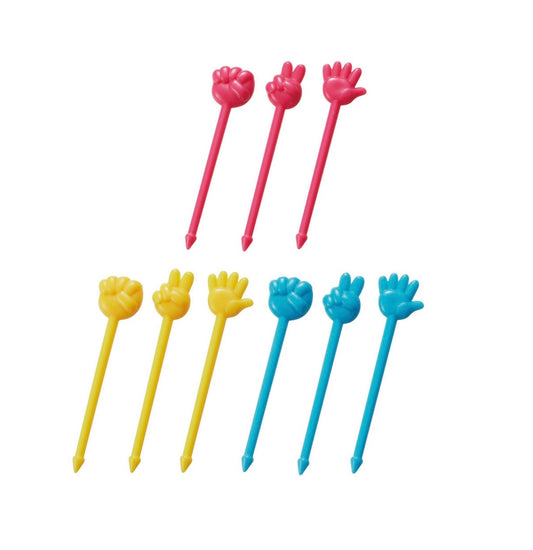 9 db mini nyárs - Kő, papír, olló