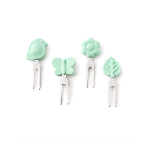 4 db mini villa rozsdamentes acélból - Kerti varázs