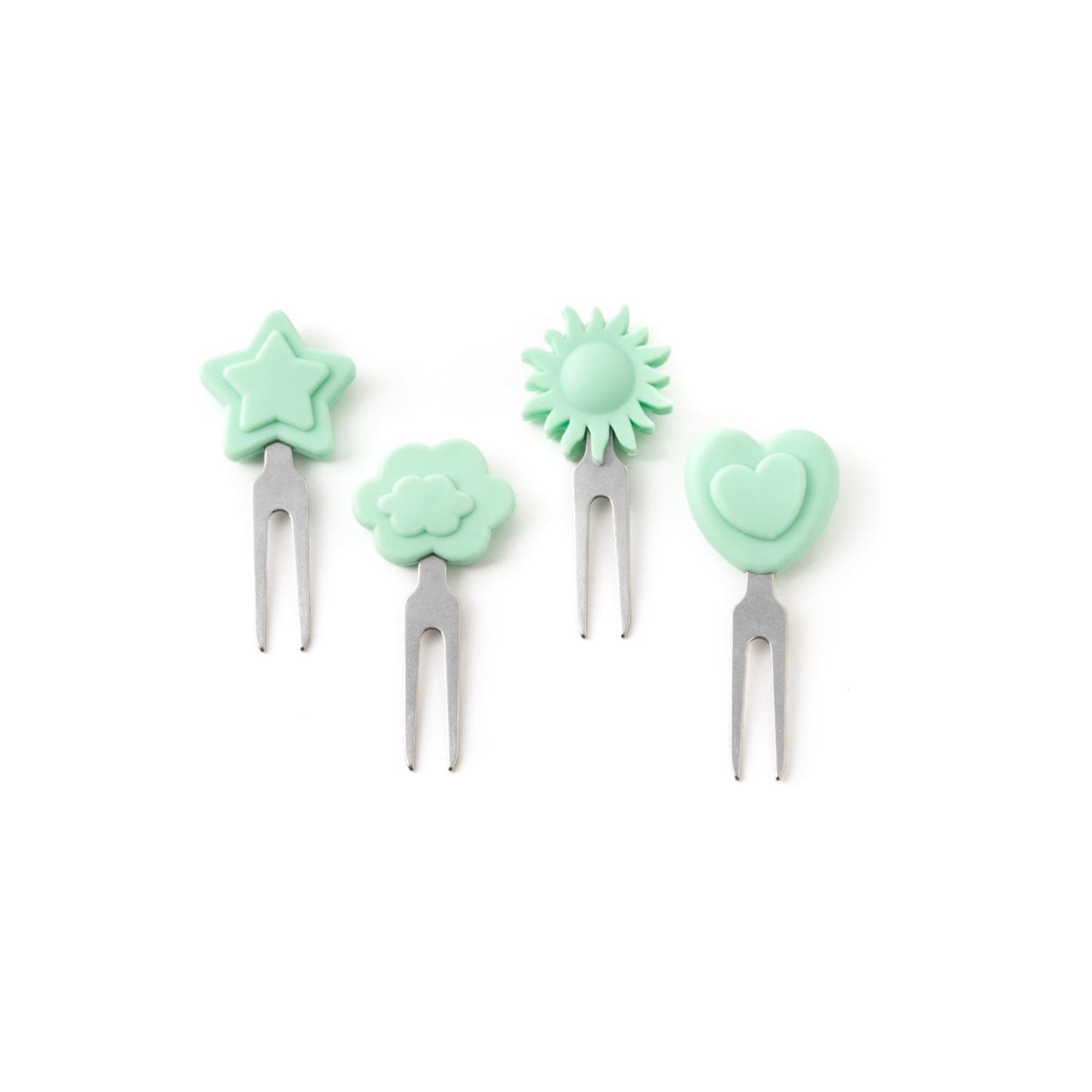 4 db mini villa rozsdamentes acélból - Égbolt (5 cm)