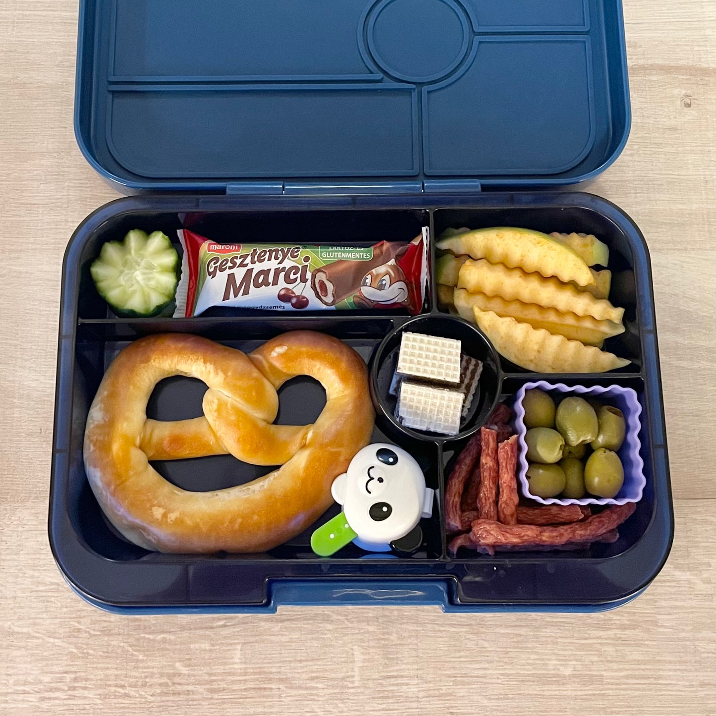 Mini recipiente Panda (2 buc.)