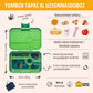 Yumbox Tapas XL Palm Green / Jungle (5 rekeszes)