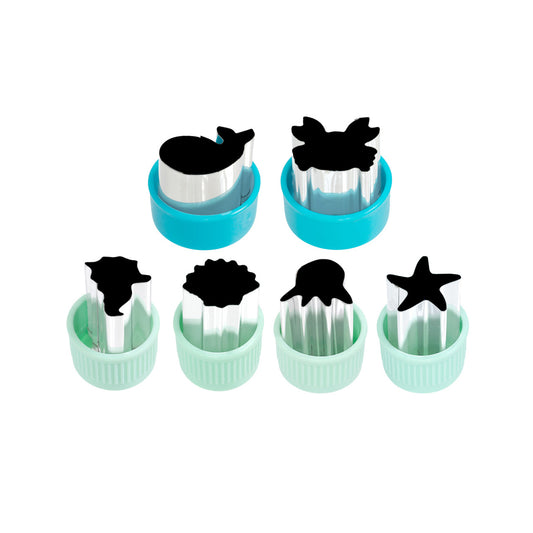 Gyümölcs kiszúró - Tengeri állatok (6 db)