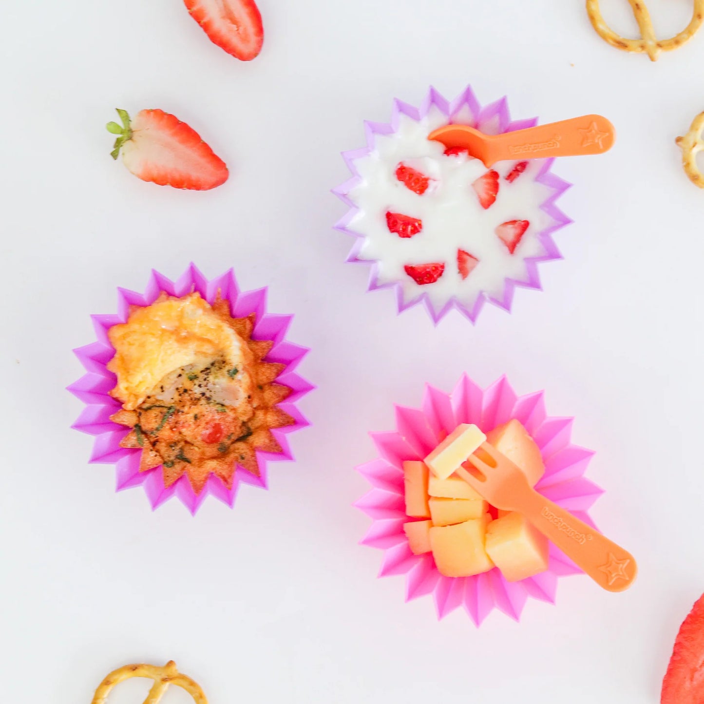 Lunch Punch villa és kanál szett - Brights