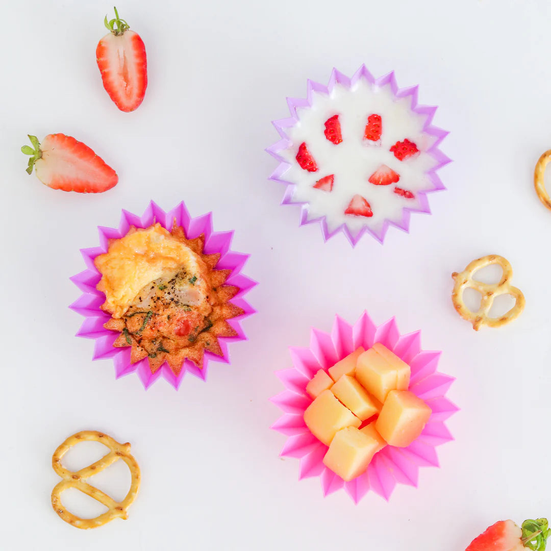 Lunch Punch szilikon formák (3 db) - Blush (rózsaszín-lila)