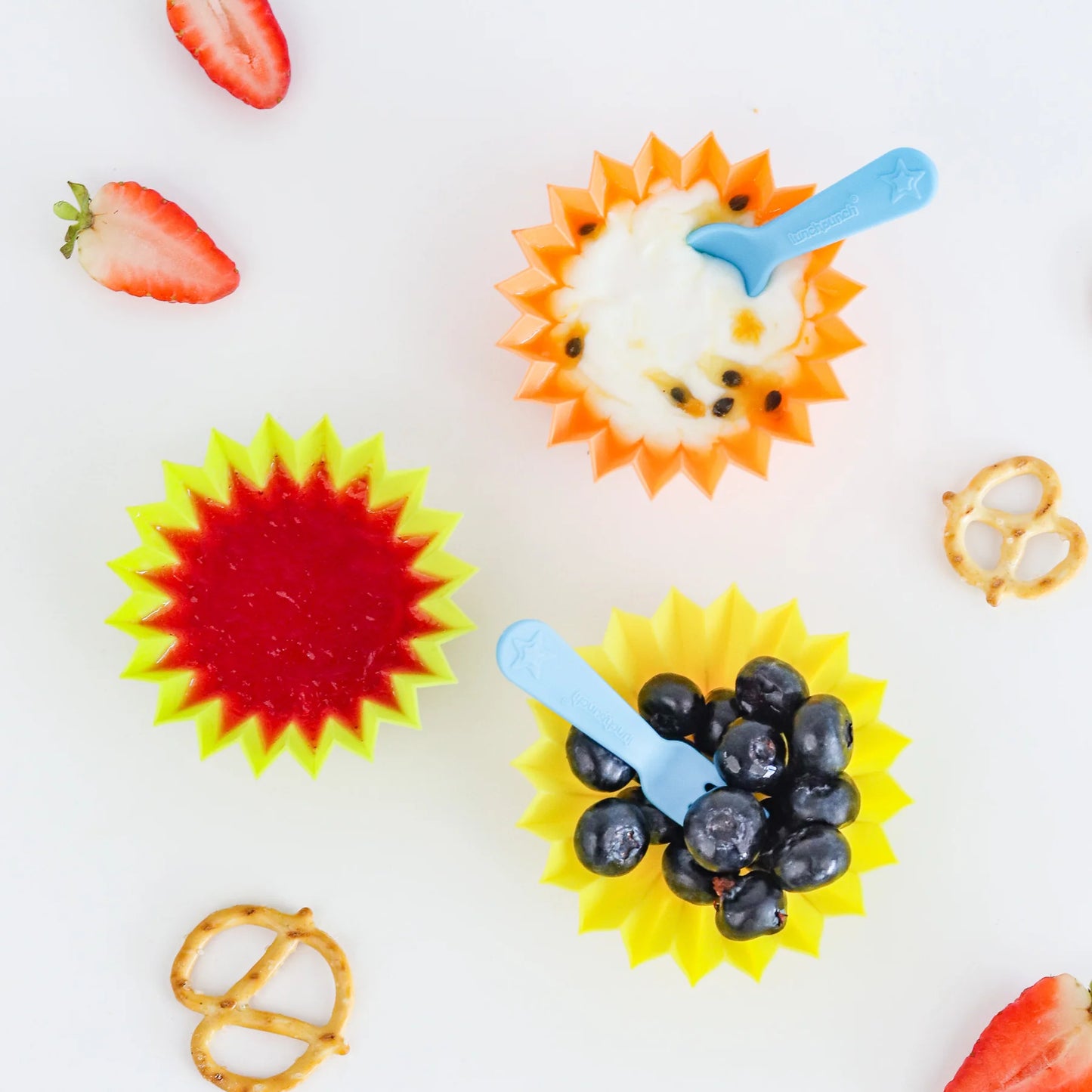 Lunch Punch villa és kanál szett - Burst