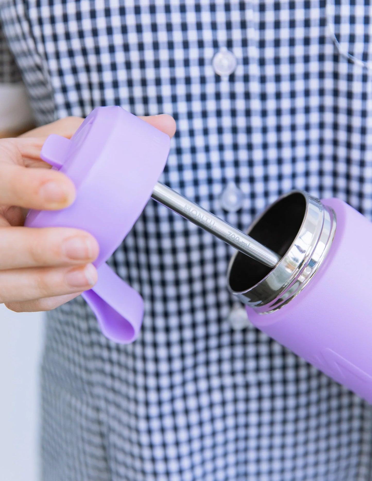 Rozsdamentes fém szívószál a MontiiCo Fusion szívókás termosztetőhöz (3 féle méretben)