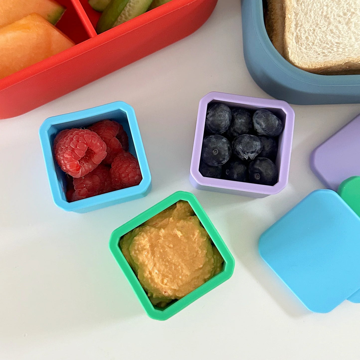 Pick & Dip Pots - kocka (többféle színben)