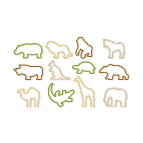 DELÍCIA KIDS sütikiszúrók - Állatkert (12 db)