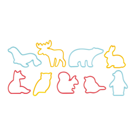 DELÍCIA KIDS sütikiszúrók - Állatkák (9 db)