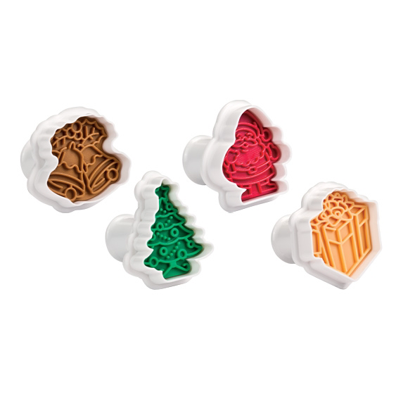 Sütikiszúrók pecséttel - Karácsony (4 db)