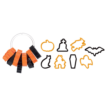 Forme pentru biscuiți Delícia - Halloween (8 buc.)
