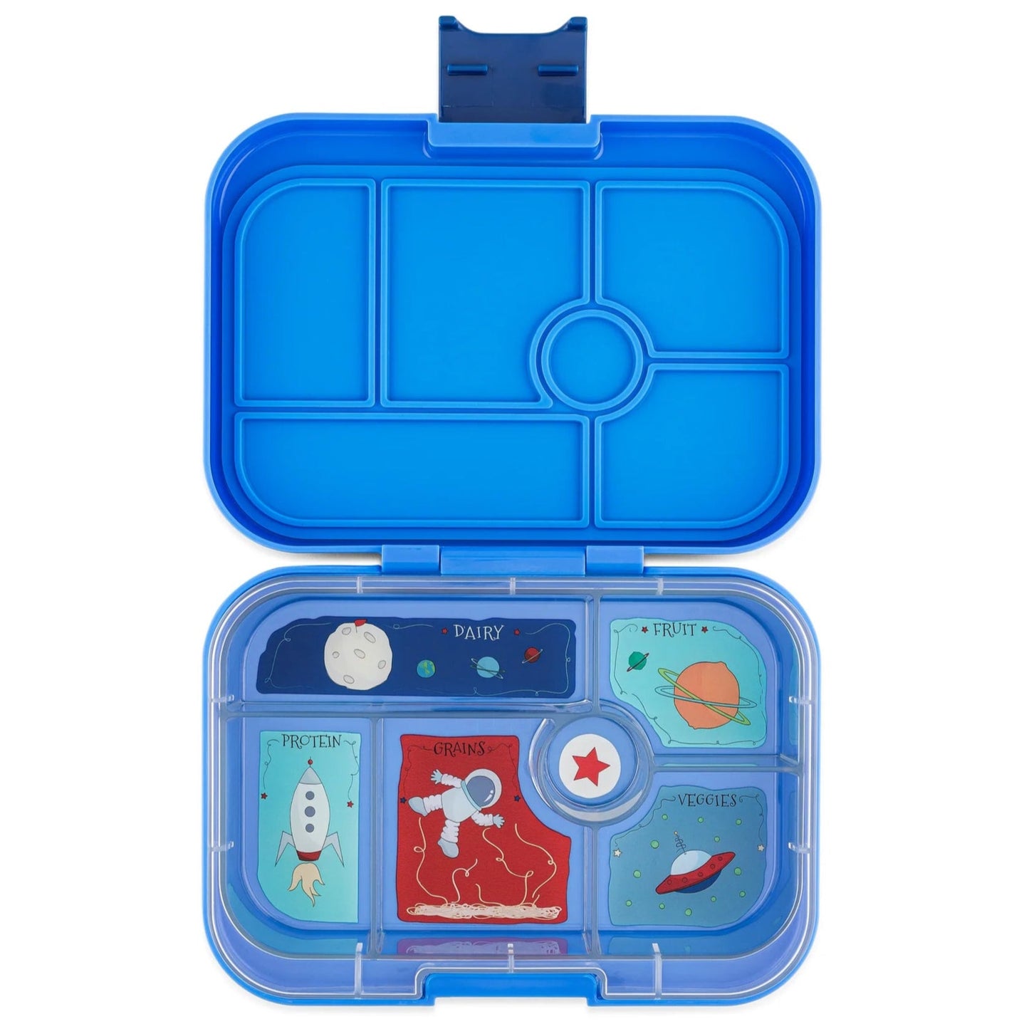 Yumbox Original Surf Blue / Rocket