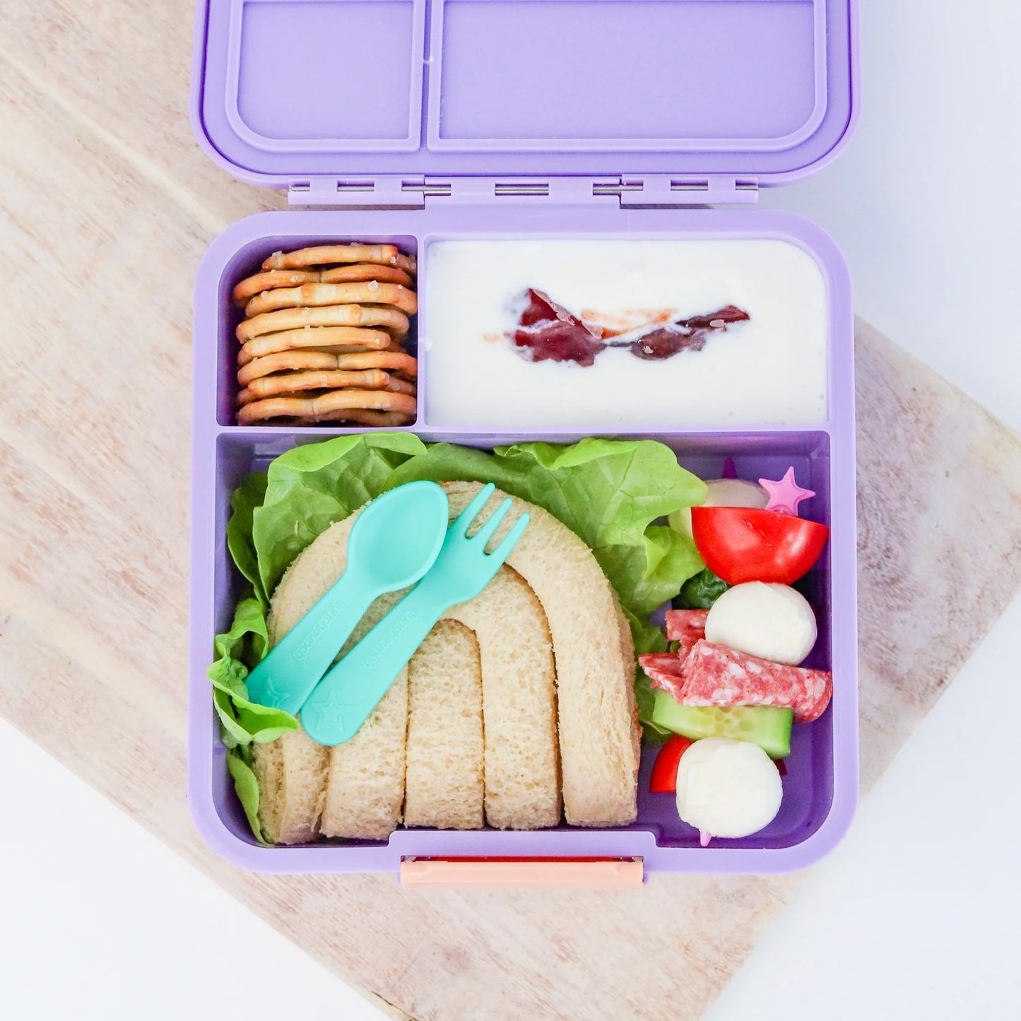 Lunch Punch villa és kanál szett - Burst