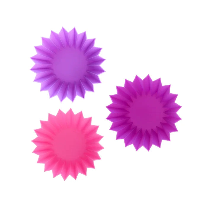 Lunch Punch szilikon formák (3 db) - Blush (rózsaszín-lila)