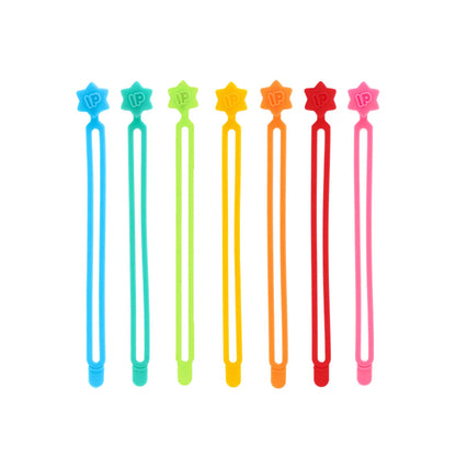 Set benzi din silicon Lunch Punch - Bright (diverse culori)
