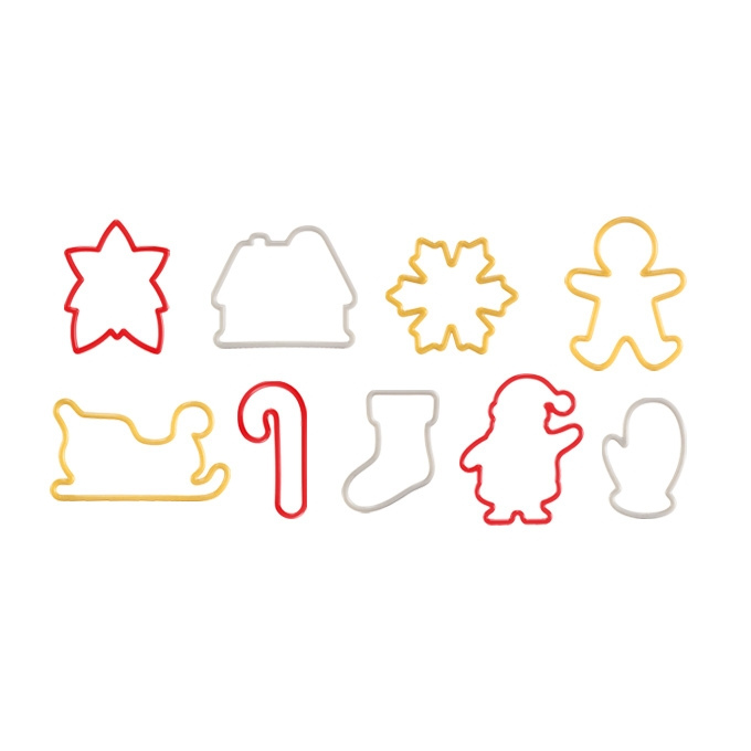 Karácsonyi sütikiszúrók (9 db)