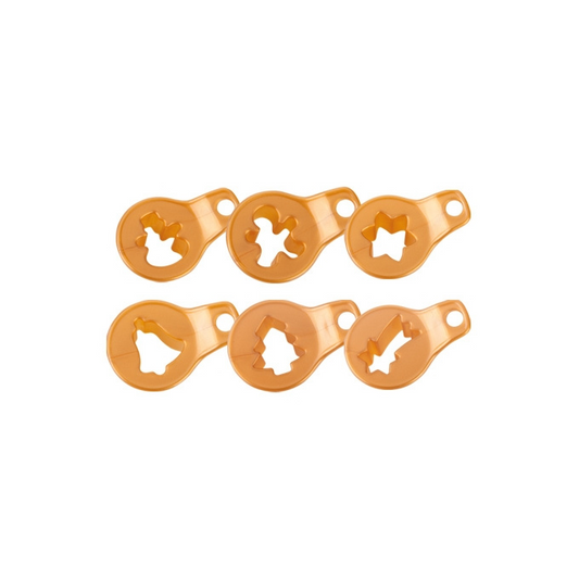 Karácsonyi és omlós teasütemény kiszúrók (8 db)