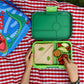 Yumbox Tapas XL Palm Green / Solid Lime (4 rekeszes)