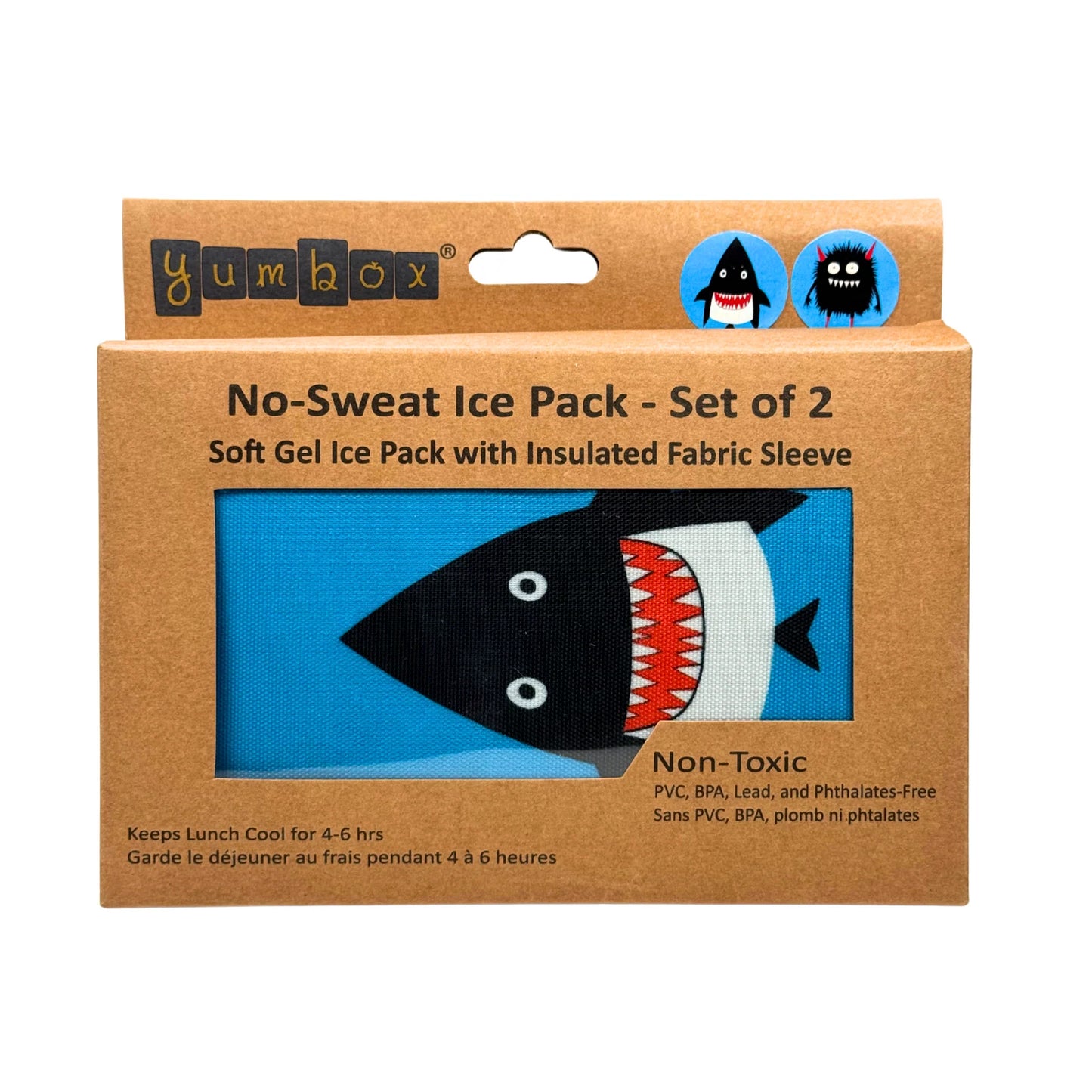 Yumbox jégtasak szett (2db) - többféle mintával