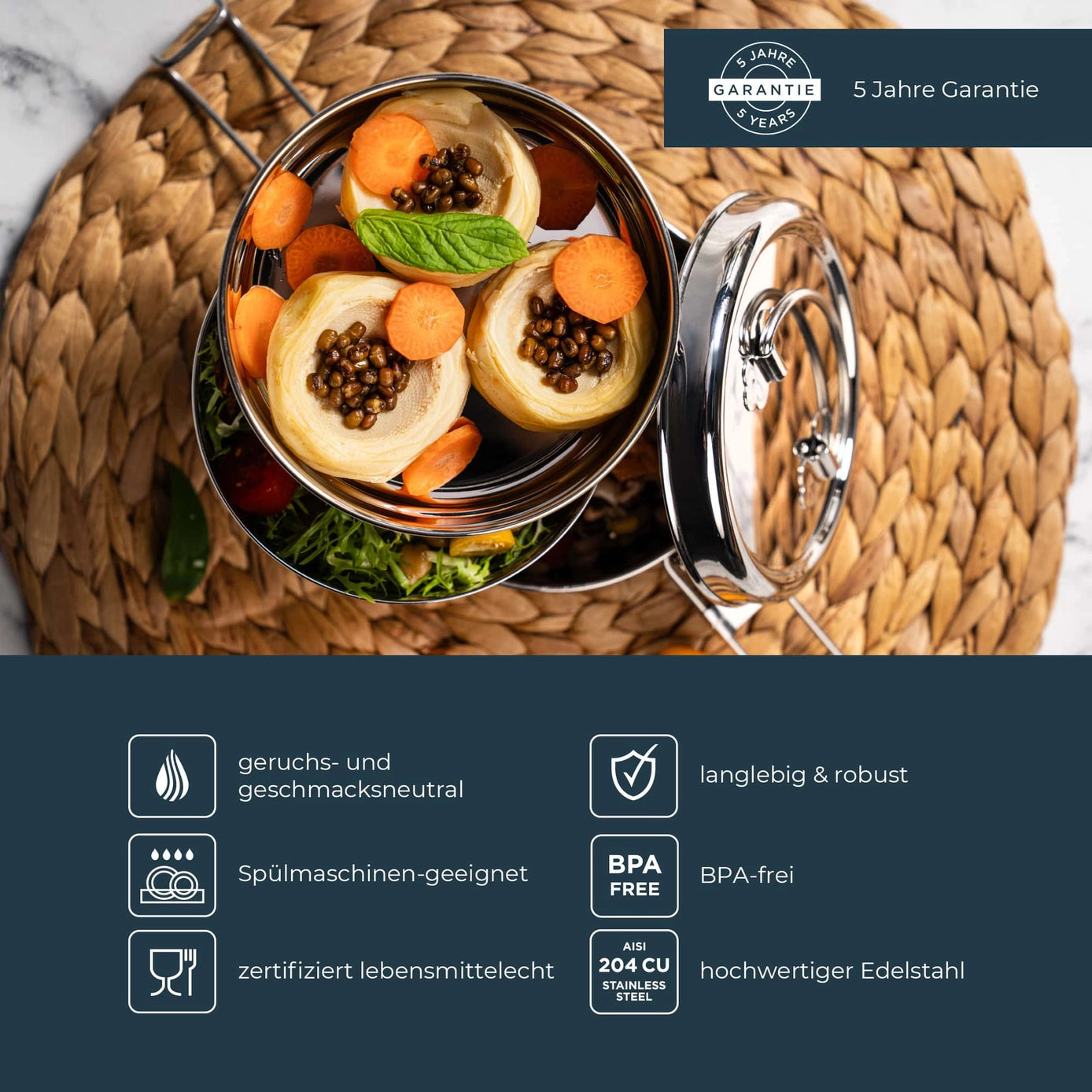 ECO Brotbox Tiffin Swing+