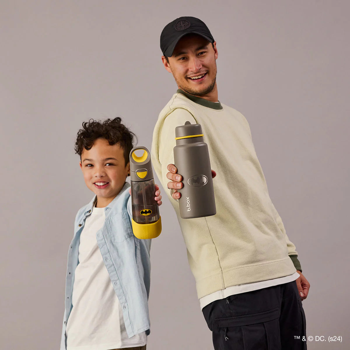 b.box hőtartó fémkulacs 1000 ml – Batman
