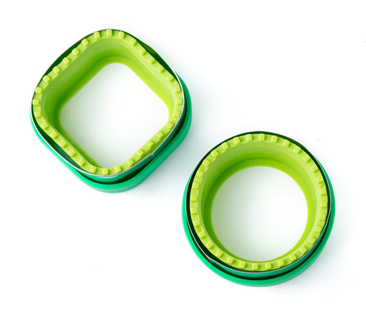 Szendvicsforma töltött szendvicsekhez - kör és négyszög (2 db)