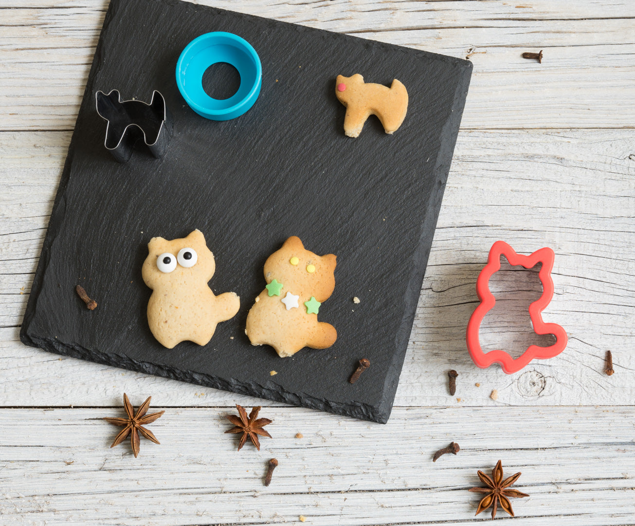 Gyümölcs kiszúró - Macskák (3 db)